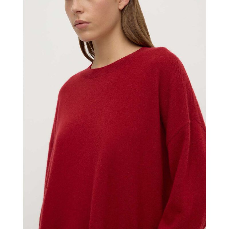 Assembly Label Odelle Cashmere Knit Dark Cherry image number 2